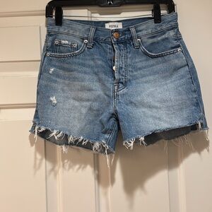 Pistols denim shorts size 25